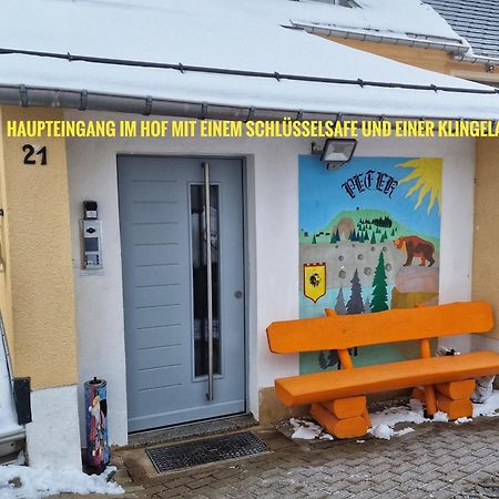 Kleine Fewo Peter In Baerenstein Bärenstein Exterior foto
